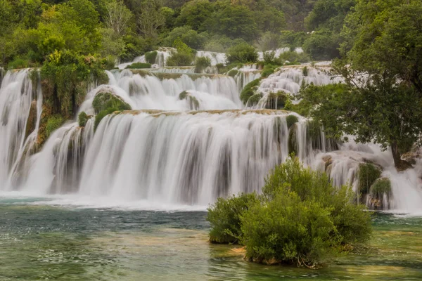 Wasserfall Skradinski Buk Nationalpark Krka Kroatien — Stockfoto