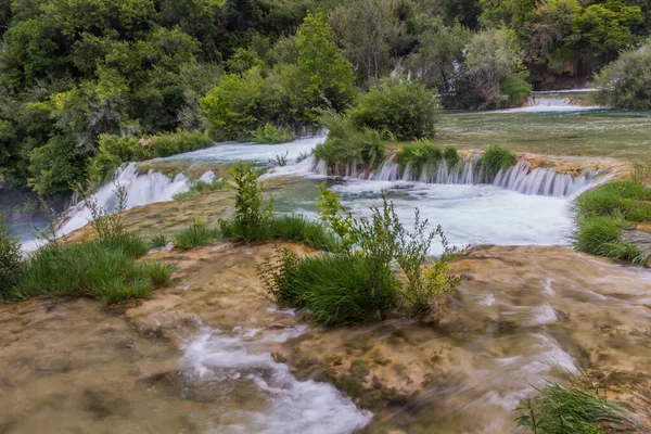 Skradinski Buk Vattenfall Krka Nationalpark Kroatien — Stockfoto