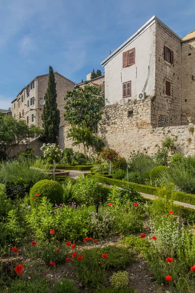 Saint Lawrence Monastery Garden Sibenik Croatia — 图库照片