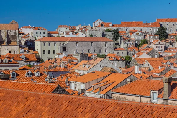 Skyline of the old town of Dubrovnik, Croatia