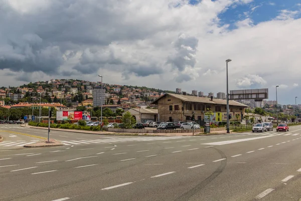 Rijeka Croatia May 2019 View Crossroads Rijeka Croatia — Foto Stock