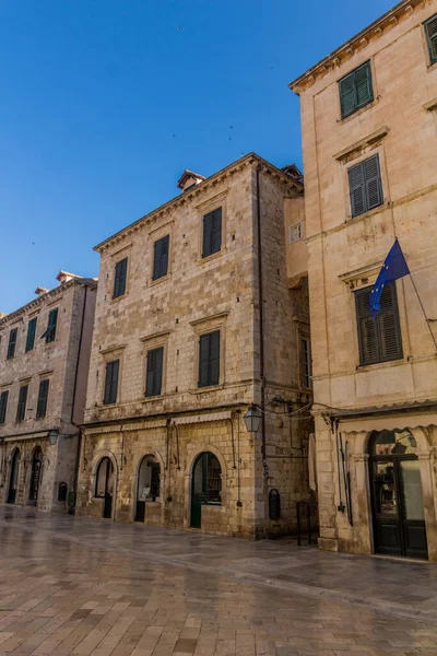 Typical Stone Houses Old Town Dubrovnik Croatia — Stockfoto