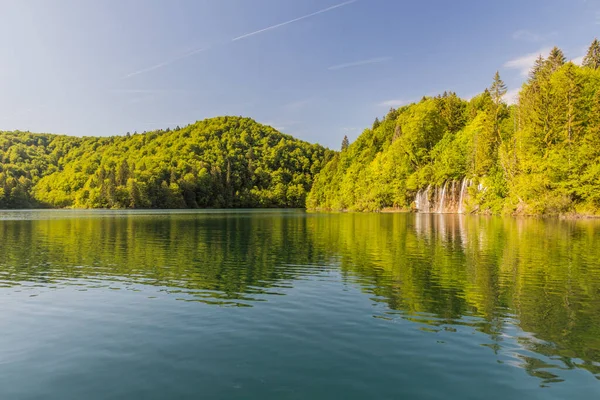 Kozjak Lake Plitvice Lakes National Park Croatia — Stock fotografie