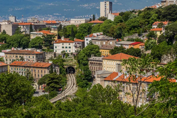 Skyline Rijeka Croatia —  Fotos de Stock