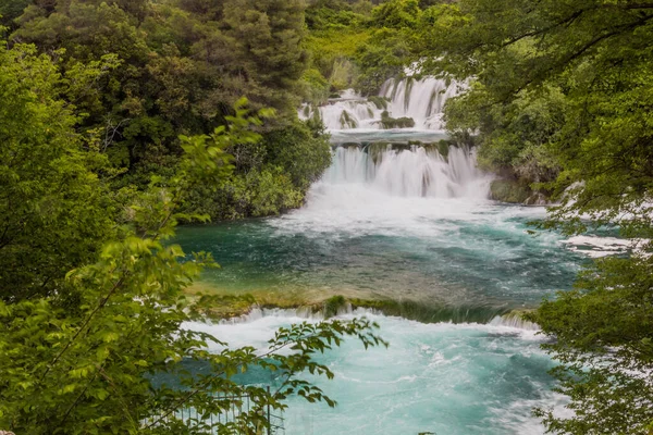 Skradinski Buk Waterfall Krka National Park Croatia — Stock Photo, Image