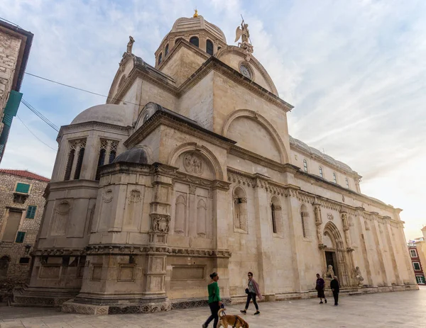 Sibenik Croacia Mayo 2019 Catedral Santiago Sibenik Croacia —  Fotos de Stock