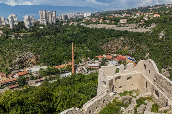 View Rijeka Trsat Castle Croatia —  Fotos de Stock