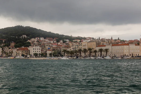 View Split Skyline Croatia — стоковое фото