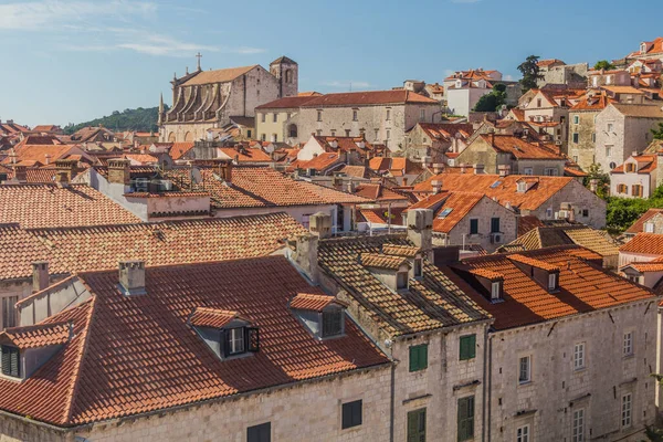 Skyline of the old town of Dubrovnik, Croatia