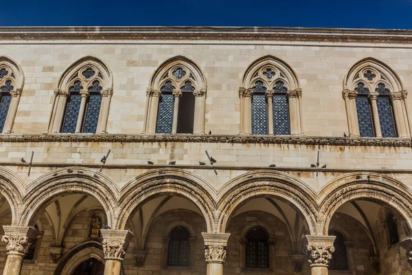 Rector Palace Old Town Dubrovnik Croatia —  Fotos de Stock