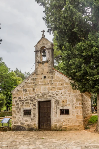 Pequeña Iglesia Parque Nacional Krka Croacia — Foto de Stock