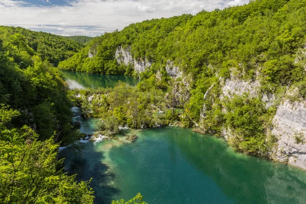 Lower Lakes Plitvice Lakes National Park Croatia — Stock Fotó