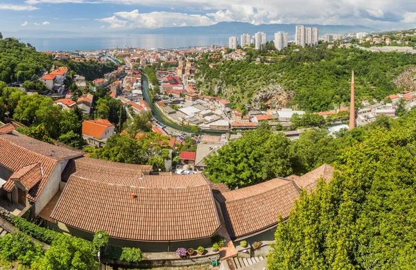 Skyline View Rijeka Croatia — ストック写真