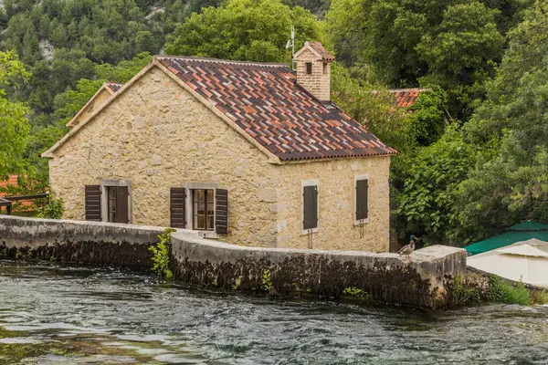 Water Mill Krka National Park Croatia —  Fotos de Stock