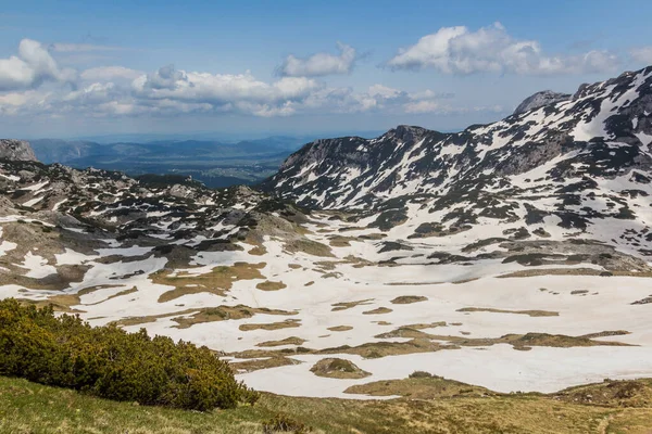 Vale Alisnica Parque Nacional Durmitor Montenegro — Fotografia de Stock