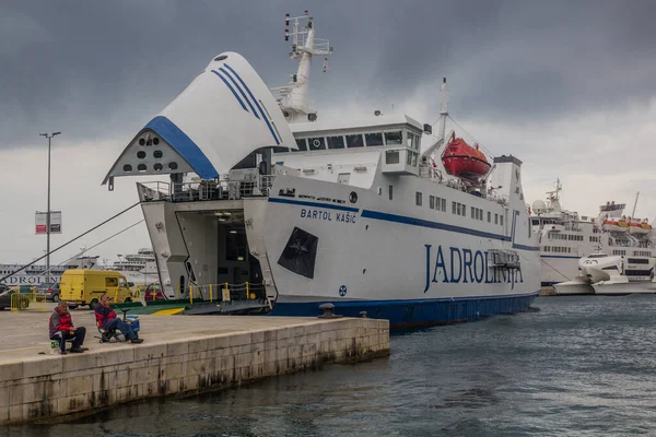Split Croatia May 2019 Bartol Kasic Ferry Split Harbor Croatia — Stock Fotó