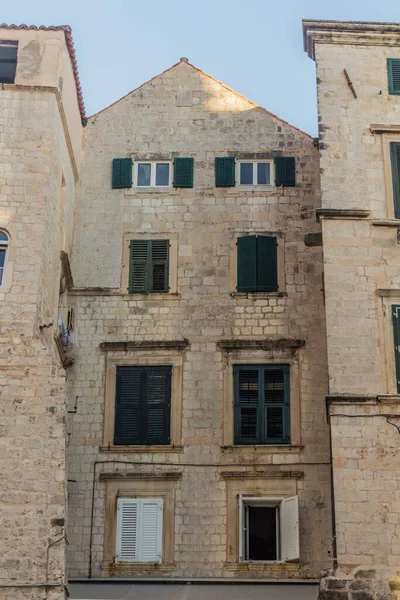 Typical Stone House Old Town Dubrovnik Croatia — Stockfoto