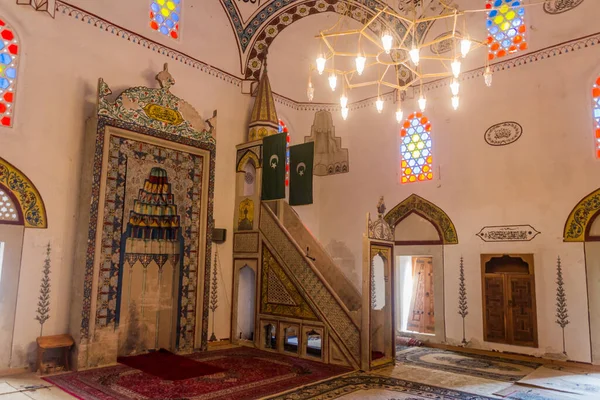 Mostar Bosnia Herzegovina June 2019 Interior Koski Mehmed Pasha Mosque — стокове фото