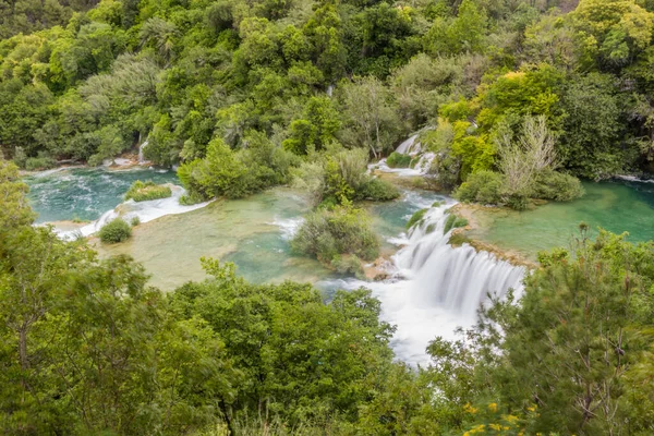 Cascada Skradinski Buk Parque Nacional Krka Croacia —  Fotos de Stock