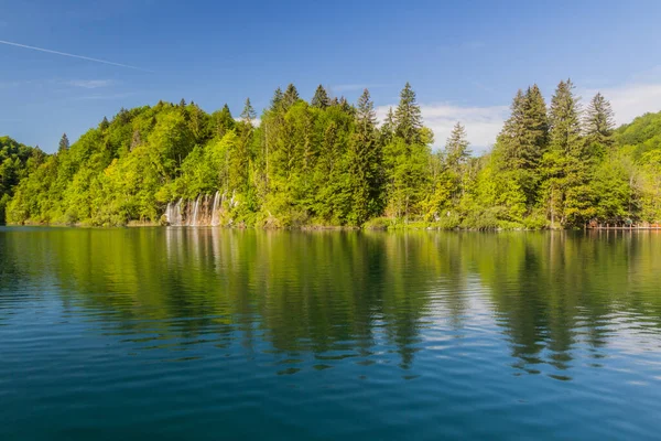 Kozjak Lake Plitvice Lakes National Park Croatia — Stock fotografie