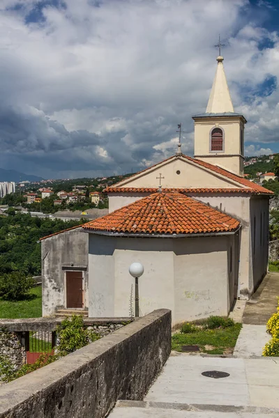 クロアチアのリエカにある聖ゲオルギオス教会 — ストック写真