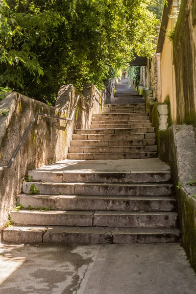 Pasos Para Trsat Castillo Rijeka Croacia —  Fotos de Stock