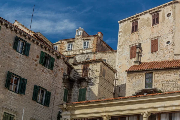 Traditional Stone Buildings Sibenik Croatia — Stockfoto
