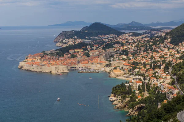 Vista Aérea Dubrovnik Croacia —  Fotos de Stock