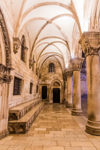 Arche Palais Recteur Dans Vieille Ville Dubrovnik Croatie — Photo