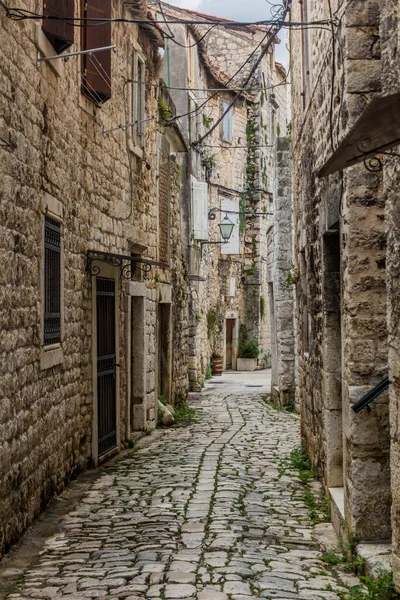 Narrow Alley Old Town Trogir Croatia — Zdjęcie stockowe