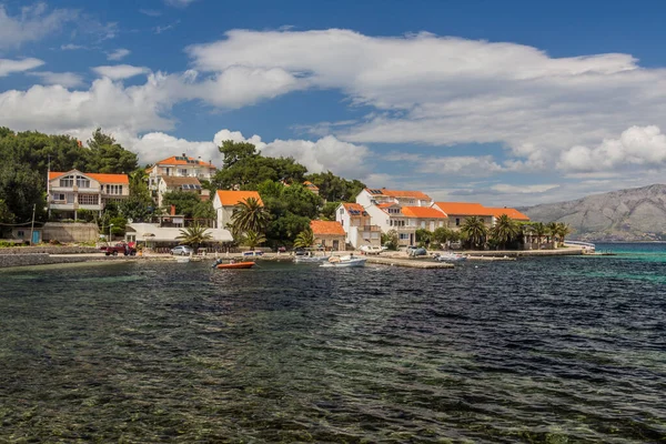 Lumbarda Village Korcula Island Croatia — 스톡 사진