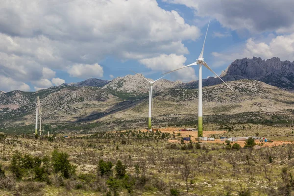 Wind Power Plants Croatia — Stock Fotó