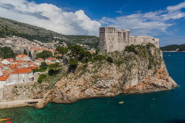 Fortaleza Lovrijenac Dubrovnik Croacia —  Fotos de Stock