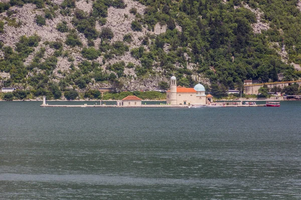 Our Lady Rocks Perast Montenegro — Stok fotoğraf