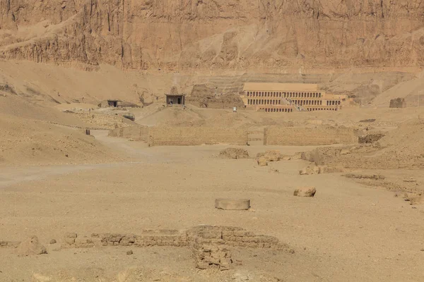 Templo Hatshepsut Ribera Occidental Luxor Egipto — Foto de Stock