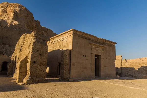 Temple Deir Medina Theban Necropolis Egypt — Stock Photo, Image