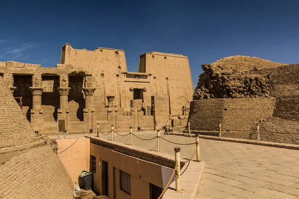 Tempio Horus Edfu Egitto — Foto Stock