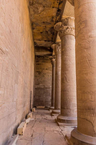 Tempio Horus Edfu Egitto — Foto Stock