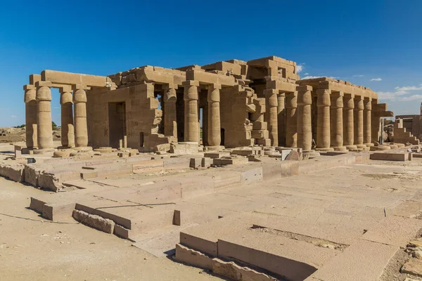 Ramesseum Templo Mortuary Ramesses Necrópole Theban Egipto — Fotografia de Stock
