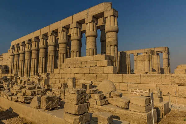 Ruínas Templo Luxor Egito — Fotografia de Stock