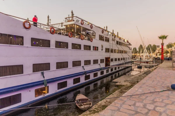 Crucero Por Río Nilo Asuán Egipto — Foto de Stock