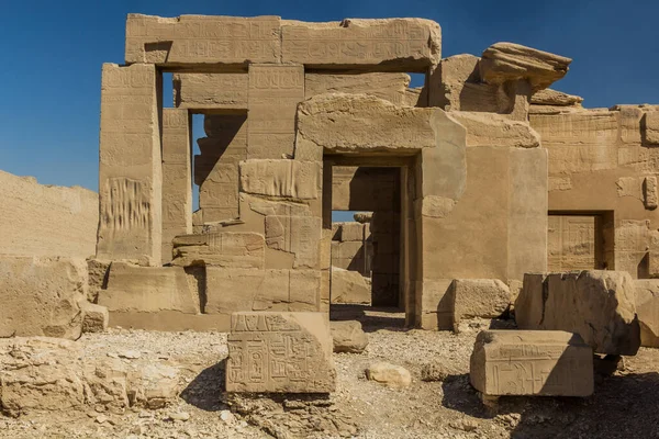 Templo Mortuorio Seti Orilla Occidental Luxor Egipto —  Fotos de Stock
