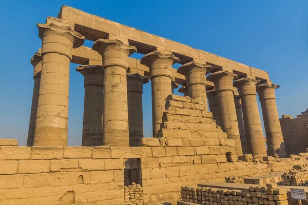 Руїни Луксорського Храму Єгипет — стокове фото