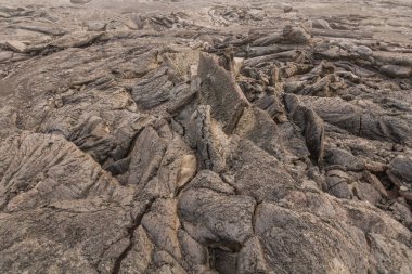 Erta Ale volkan kraterindeki lav alanları, Etiyopya