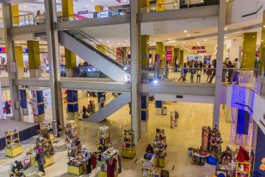 KHARTOUM, Sudan - 9 Mart 2019: Sudan 'ın başkenti Hartum' daki Al Waha Alışveriş Merkezi