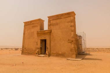 Sudan 'daki Musawwarat es-Sufra' daki Aslan Tapınağı (Apedemak)