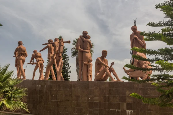 Mekele Äthiopien März 2019 Skulpturen Denkmal Des Märtyrers Mekele Äthiopien — Stockfoto