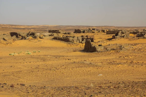 Ruines Vieille Ville Déserte Dongola Soudan — Photo