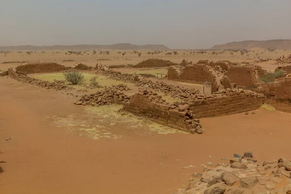 Ruins Great Enclosure Musawwarat Sufra Musawarat Sufra Sudan — Stock Photo, Image