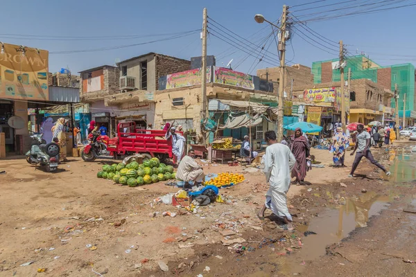 Atbara Sudan March 2019 View Street Atbara Sudan — Stock Photo, Image